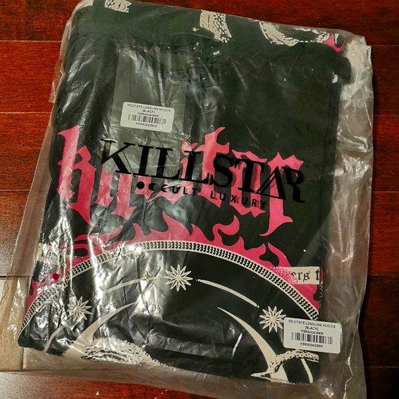 MEDITATE LONGLINE HOODIE - Picture 3 of 3